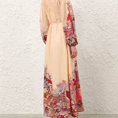 Zimmermann Stardust Billow Dress Pink Stardust 3