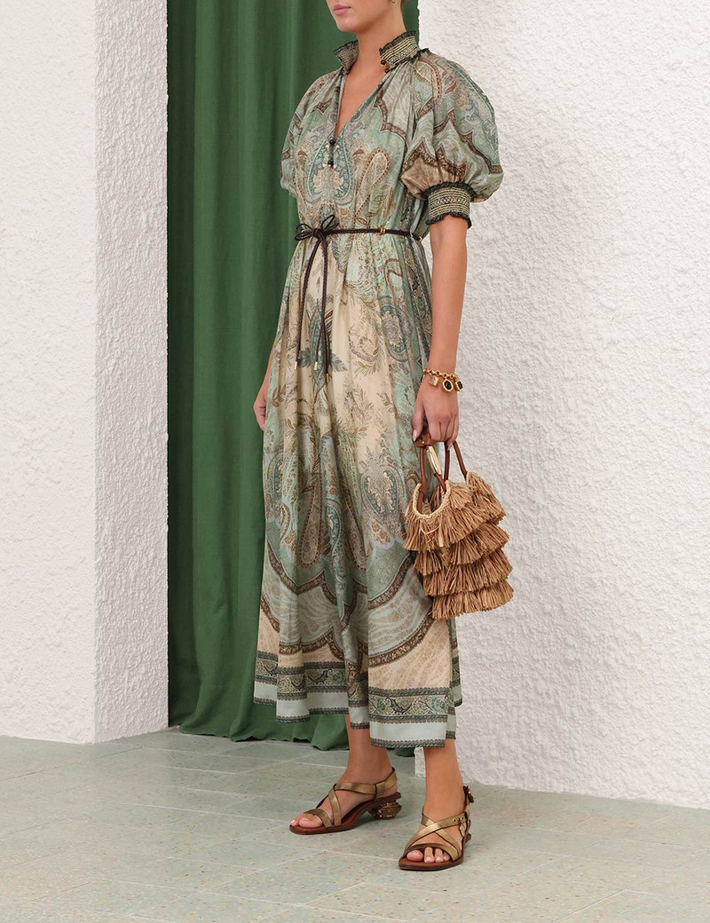 Zimmermann-Wanderlust-Billow-Dress-Tapestry-Teal-Multi-2 Zimmermann Wanderlust Billow Dress Tapestry Teal Multi 2