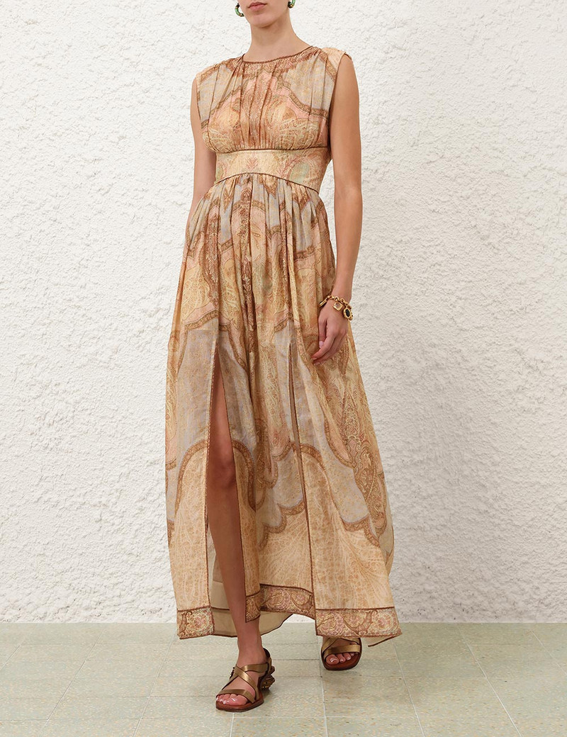 Zimmermann-Wanderlust-Waisted-Dress-Tapestry-Multi-1 Zimmermann Wanderlust Waisted Dress Tapestry Multi 1