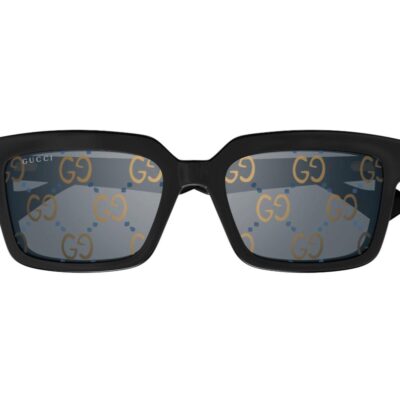 Square frame sunglasses - Gucci GG1543S 001 CLIP ON 54 5 1543s 001 clip on 54 gem opticians 6