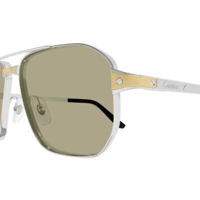 Santos de Cartier Sunglasses - CT0424S 005 7 CARTIER 0424S 005 59 closeup