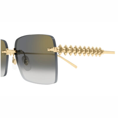 Clash de Cartier Sunglasses - CT0545S 001 2 CARTIER 0545S 001 58 closeup