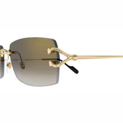 Cartier Sunglasses - CT0550S 001 56 2 CARTIER 0550S 001 55 closeup