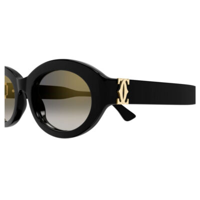 Cartier C de Sunglasses - CT0588S 001 2 CARTIER 0588S 001 53 CloseUp