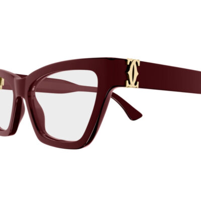 Cartier CT0590O 003 Cat-Eye Eyeglasses 2 CARTIER 0590O 003 56 CloseUp