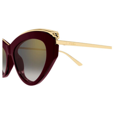Cartier CT0596S 004 Sunglasses 2 CARTIER 0596S 004 55 CloseUp
