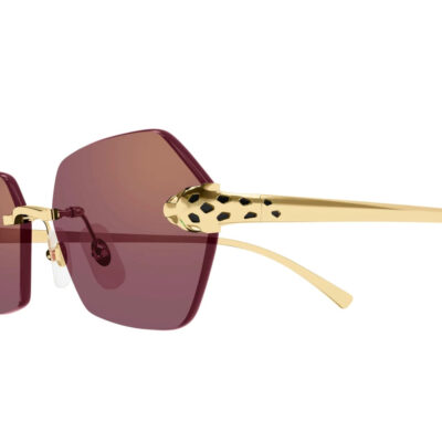 Cartier CT0636S 003 55 Sunglasses 2 CARTIER 0636S 003 55 closeup