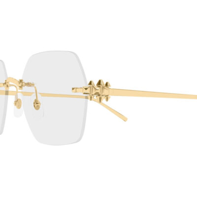 Clash de Cartier glasses - CT0646O 001 2 CARTIER 0646O 001 54 closeup