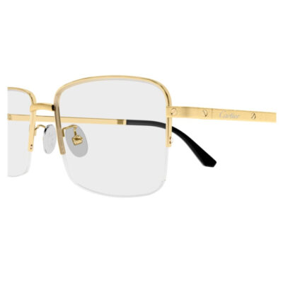 Cartier CT0574OA 001 Glasses 2 Cartier Glasses 0575OA 001 54 CloseUp