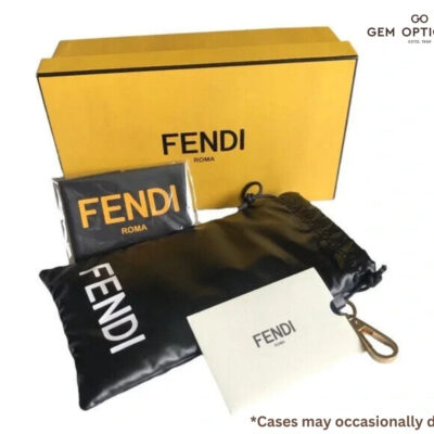 Fendi First Crystal F Logo Gold Oval Golden Gray FE4075US Sunglasses 4 FENDI 6c8cf8f2 d084 4c61 ab56 46d2641bb852