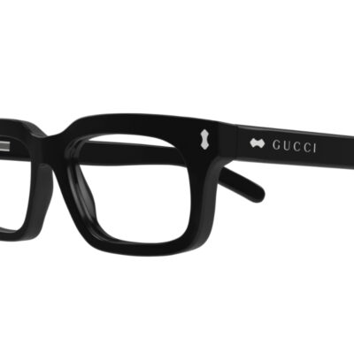 Gucci GG1711S 001 CLIP ON - Black Transparent Sunglasses 4 GUCCI 1711S 001CLIPON 53 closeup1